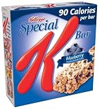Kelloggs Special K Bars, Blueberry, 6-Count Boxes (Pack of 12)