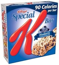 Kellogg's Special K Bars, Blueberry, 6-Count Boxes (Pack of 12)