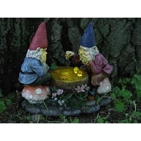 Solar Gnome Checkers by Garden Gnomes