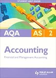 Review Philip Allan  / AQA AS Accounting: Unit 2 (Aqa As Level)