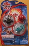 Bakugan Bakusteel Starter Pack (Darkus Ingram 610g, Dual Elfin, Red Mystery)