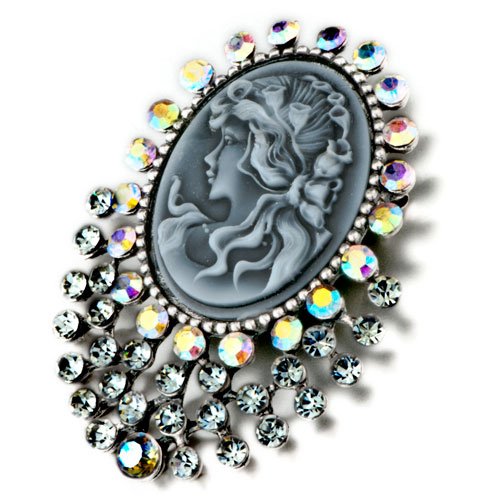 Cameo Brooches And Pins Vintage