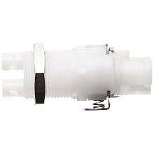 Colder Acetal Twin Tube Quick Connect Coupling Sets for 1/16" Tubing, 1.73" Coupler L, 1.15" Plug L, with Buna-N Seal (Pack of 5)