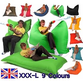 XXX-L 3-in-1 Outdoor Beanbags Big Brother Beanbag AQUA Indoor & Outdoor use