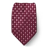 MK-377 - Brand Name Designer Michael Kors Silk Tie - Magenta - Pink