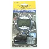 [クレファー]CREPHA TELVA（テルバ） 1/100秒デジタルストップウォッチ ELライト付き TCE-118-CL