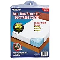 Ideaworks Bed Bug Blockade Mattress Cover- Queen Size Mattress