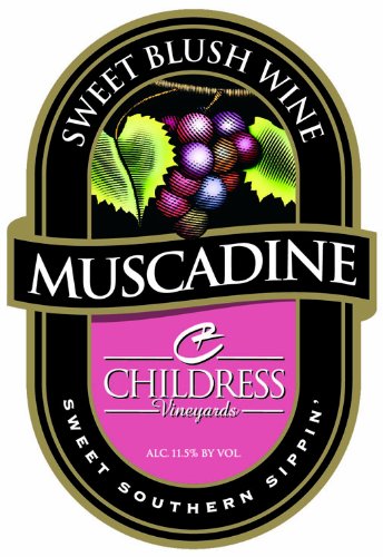 NV Childress Vineyards American Muscadine Sweet Blush Wine 750 mL