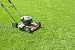 The Lawn-mower - 18"W x 12"H - Peel and Stick Wall Decal by Wallmonkeys