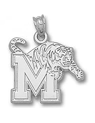 University of Memphis Tigers "M" Tiger Pendant