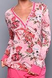 Ed Hardy PJ Long Sleeves Printed Henley
