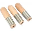 3 Wood Files Graver Handles Wooden Jewelers Hand Tool