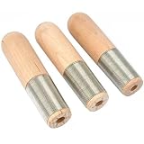 3 Wood Files Graver Handles Wooden Jewelers Hand Tool