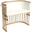 Babybay 105101 - Das Original, natur lackiert mit Nestchen und Matratze, weiss