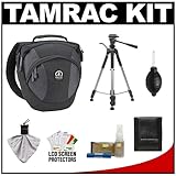 Tamrac 5767 Velocity 7x Pro Photo Sling Digital SLR Bag (Black) + Tripod +  ....