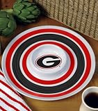 Georgia Bulldogs UGA Serving Tray Chip n Dip