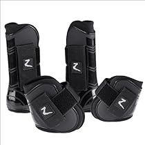 Horze ProTec Horse Boot Set - Size:Full Color:Black
