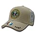 Rapid Dominance Mens Military Baseball-caps, Khaki
