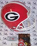 Herschel Walker Autographed/Hand Signed Georgia Bulldogs Full size Authentic Helmet