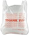 Inteplast Group THW1VAL 12.5 Mic Thickness, Thank You Bag (Case of 900)