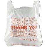 Inteplast Group THW1VAL 12.5 Mic Thickness, Thank You Bag (Case of 900)