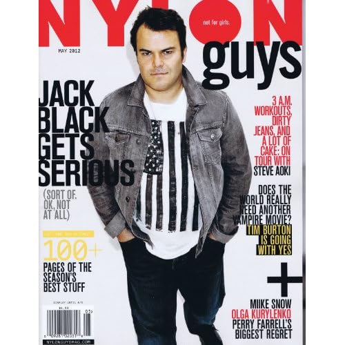 NYLON GUYS 2012年5月号 表紙画像