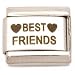 Best Friends Italian Charm Stainless Steel 9mm