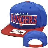 MLB American Needle Nineties Twill Hat Cap Flat Bill Snapback Texas Rangers