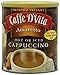 Caffe D'Vita Amaretto Cappuccino Mix - Amaretto Cappuccino Instant Mix, Gluten Free, No Cholesterol, No Hydrogenated Oils, No Trans Fat, 99% Caffeine Free, Instant Cappuccino Mix - 16 Oz Can, 6-Pack