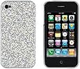Silver Sparkles Case for Apple iPhone 4, 4S (AT&T, Verizon, Sprint)