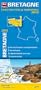 Bretagne, Carte R�gionale Routi�re Touristique N�102. Plan du centre-ville de Rennes - Echelle : 1/200 000, avec index - Edition 2012