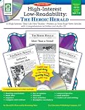 The Heroic Herald: 10 High-Interest "Real-Life Hero" Stories--Written as Front Page News Articles (High-Interest/Low-Readability)