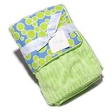 Bask Home Stroller/Crib Blanket - Bubbles Blue