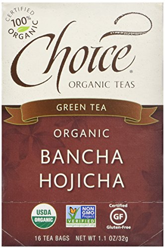 Choice Organic Bancha Hojicha Roasted Japanese Green Tea, 16 Count Choice Organic Bancha Hojicha Roasted Japanese Green Tea, 16 Count