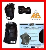  : K2 Suspension Schoner-Set schwarz (6 Teile)