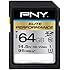 PNY Elite Performance 64 GB High Speed SDXC Class 10 UHS-I, U3 up to 95 MB/Sec Flash Card (P-SDX64U395-GE)