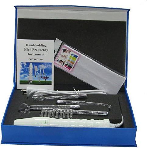 PleasingCare® Hand-holding High Frequency Facial Care Machine Home Use Treatment - Skin Tightening, Fine Lines, Wrinkles, Puffy Eyes, Spot Remover - Professional Portable Skin Care Beauty Device