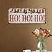 Adeco Decorative Christmas Wood Wall Sign Plaque 