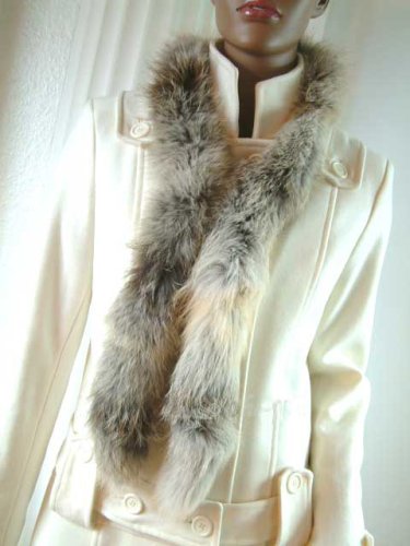 CHAYAH FUCHSKRAGEN GOLDEN ISLAND Echtpelz 140cm