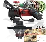 Secco 1/2 Radius Granite Profile Kit. Wet Polisher, 1/2 Profile Wheel & Pads