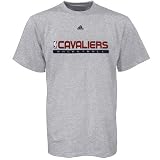 adidas Cleveland Cavaliers Ash True Court T-shirt