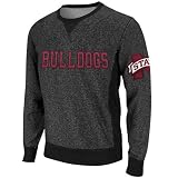 Mississippi State Bulldogs Men's Granite Strong Line Sweatshirt - Black