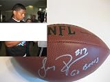 JUAQUIN IGLESIAS CHICAGO BEARS,OKLAHOMA,SOONERS,SIGNED NFL FOOTBALL WITH PROOF + COA
