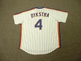 LENNY DYKSTRA New York Mets 1986 Majestic Cooperstown Throwback Home Baseball Jersey, 2XL