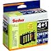 5 Geha Tintenpatronen im Multipack f�r Epson ersetzt Nr.T0615 farbig + schwarz