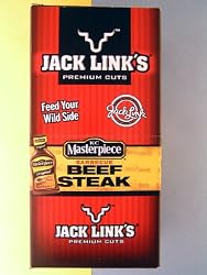 Jack Link's Beef Steak, Barbecue, 1-Ounce Packages (Pack of 12)