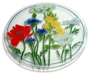 Peggy Karr 11-Inch Glass Provence Plate