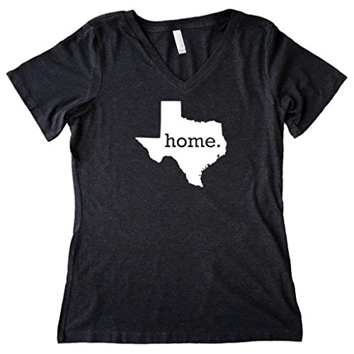 Homeland Tees Women's Texas Home State T-Shirt