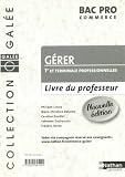 Gerer Bac Pro Commerce Galee Livre du Professeur 2008
