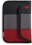 Timbuk2 Nylon Kindle Envelope Sleeve (Fits 6" Display, Latest Generation Kindle), Black/Gunmetal/Rev Red